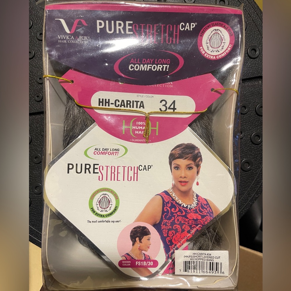 VIVICA FOX 100% HUMAN HAIR WIG STYLE: HH-CARITA; COLOR: 34